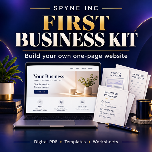 TK SPYNE INC First Business Kit